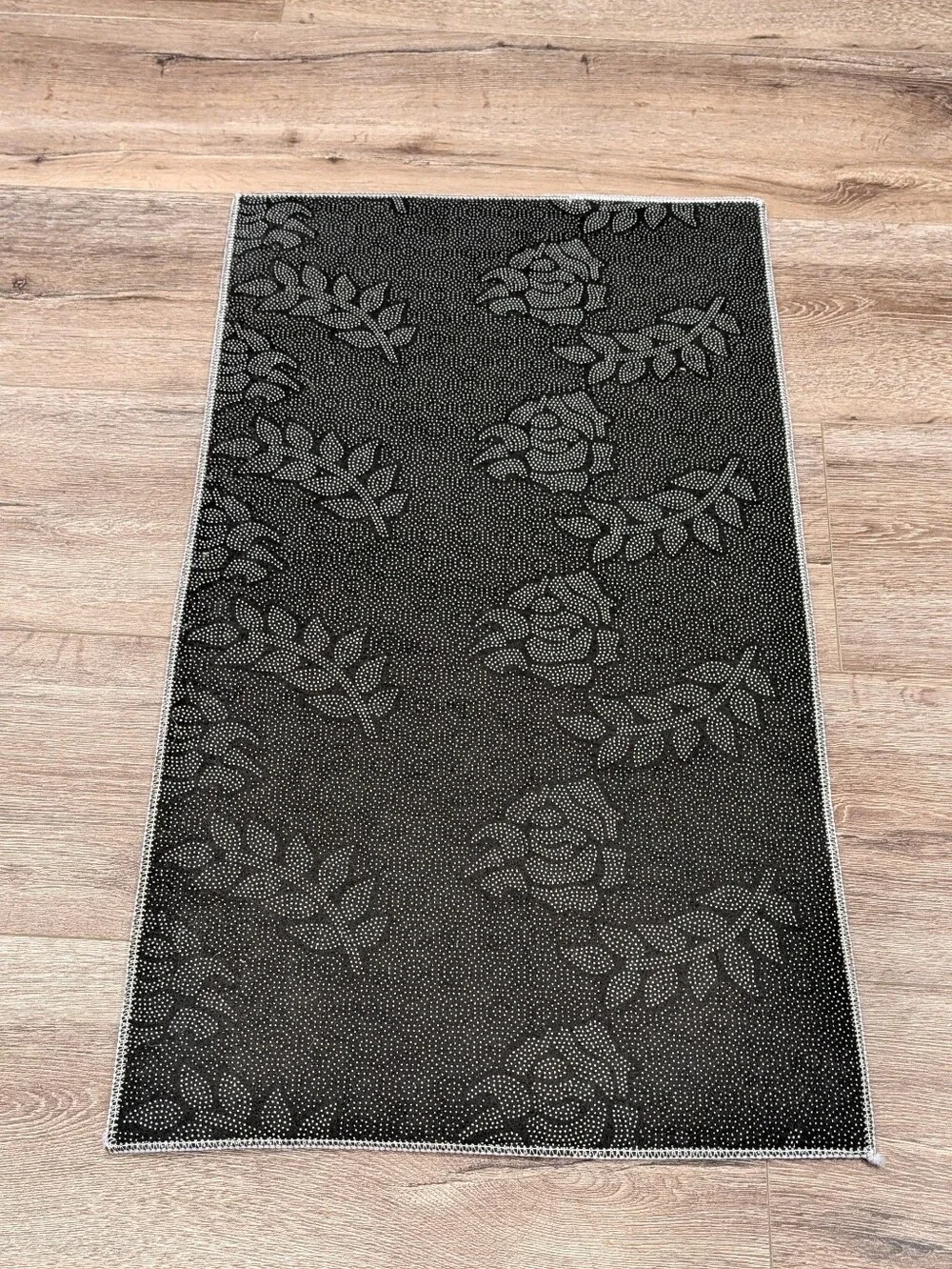 Supreme White Kermit Print Home Accent Rug